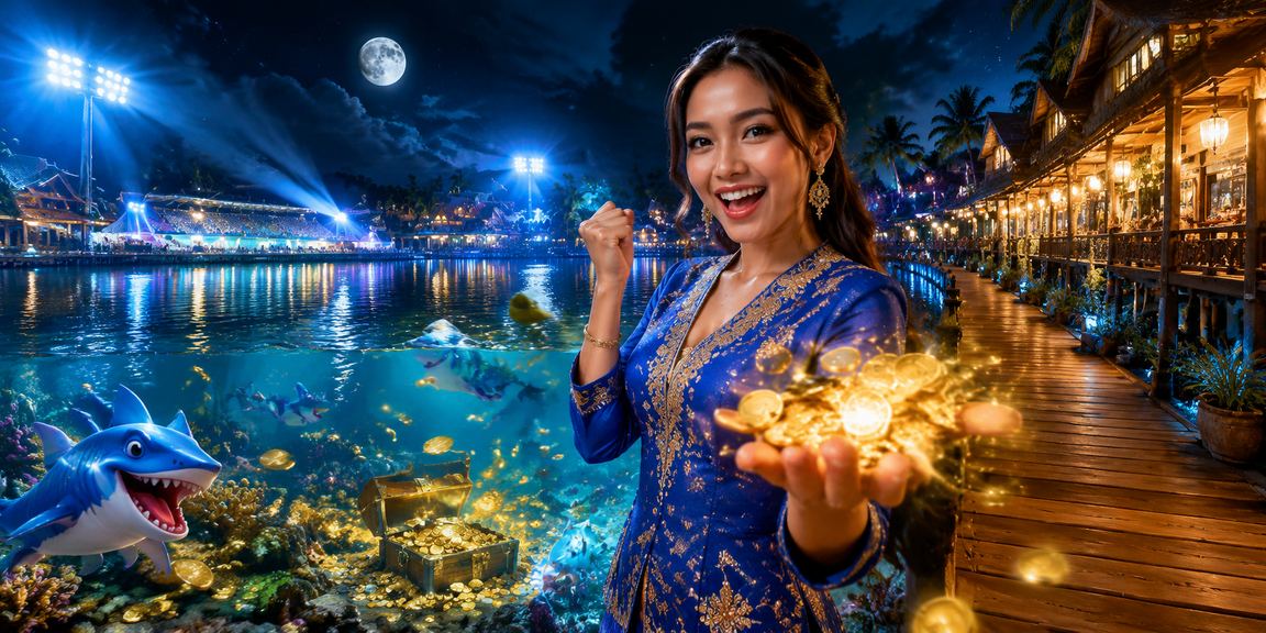Permainan memancing bertema baju kurung Sabah — hiburan santai ek342